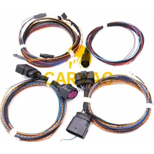 FOR VW Golf VI 6 MK6 Xenon Headlight Auto Leveling Range Headlight Cornering AFS Wire/cable/Harness Xenon Lamp LED Light