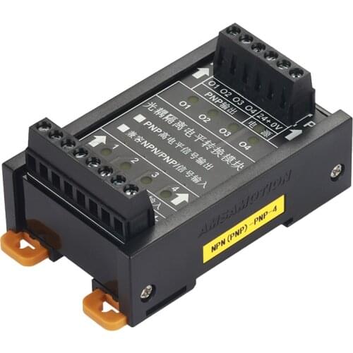 4 Chanel NPN to PNP Module Signal Isolation Conversion PLC Sensor Polarity IO Board