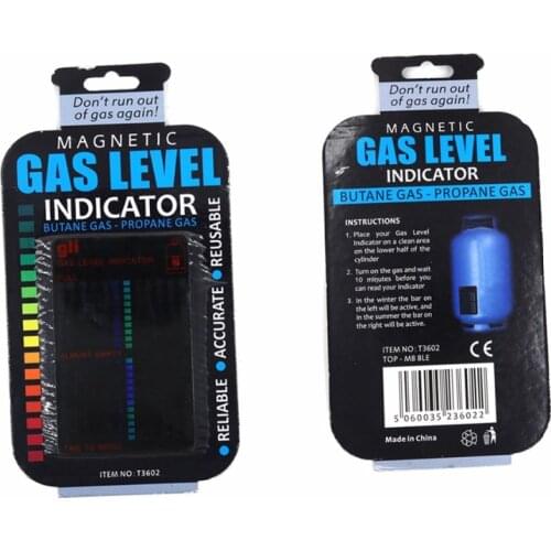 New Gas Tank Level Indicator Magnetic Gauge Caravan Bottle Propane Butane LPG Fuel Gas Tank Level Indicators 20% off