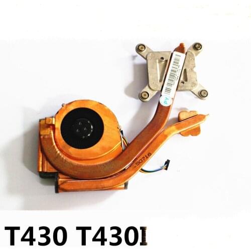 New Original For Lenovo Thinkpad T430 T430I CPU Cooling Radiator Heatsink With Fan