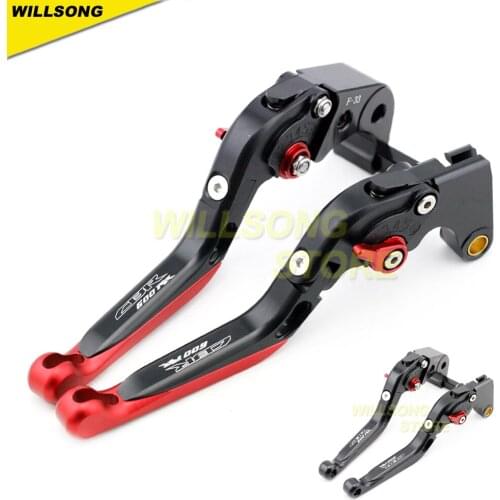Adjustable Brake Clutch Lever Folding Extendable Levers For HONDA CBR 600RR 2007-2017 Year Motorcycle Accessories Parts LOGO