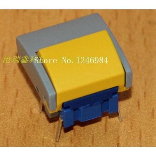 [SA]Denmark MEC switch button gray yellow side reset switch micro switch 3ATL6 + 1B04 + 2A03--50pcs/lot