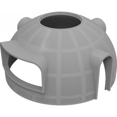 Prefab and graphene dome house and boat Geodesic building prefabricated for vacation（28square meters