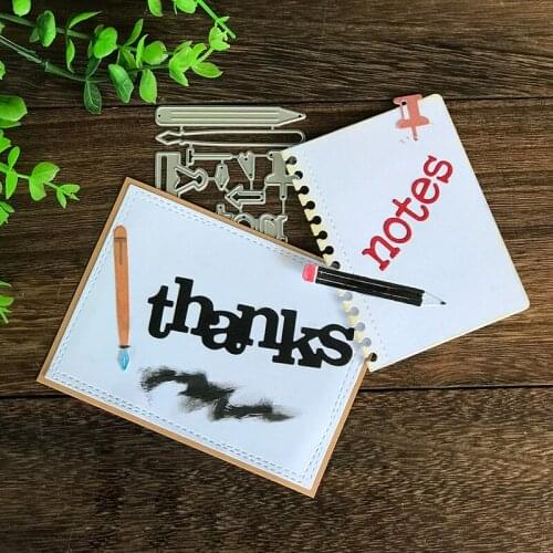Panalisacraft pages stationery Metal Cutting Dies Stencils DIY Scrapbooking/photo album Decorative Embossing DIY Paper Cards