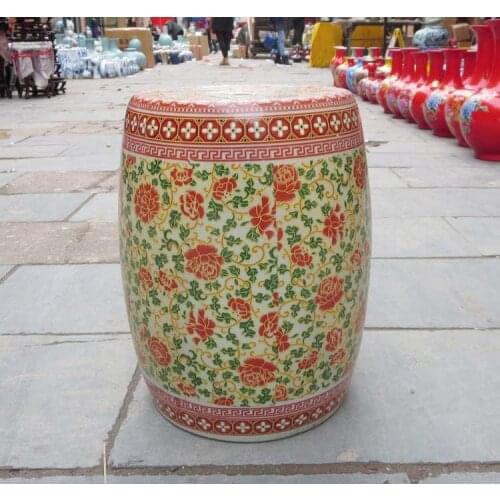 Stool For Dressing Table Stool Chinese Porcelain Garden Stool Ceramic jingdezhen ceramic outdoor ceramic garden stool
