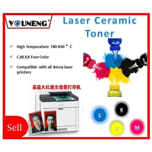High Temperature 800 Degree Ceramic Toner Powder Compatible for Xerox laser printers and Ricoh printers
