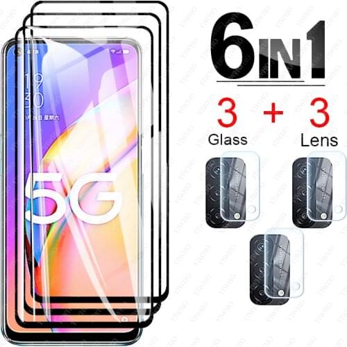 Screen Protector for Oppo a93 5g Tempered Glass Premium Full Protection Glass Film for Oppo A93 4g a 93 93a camera lens film