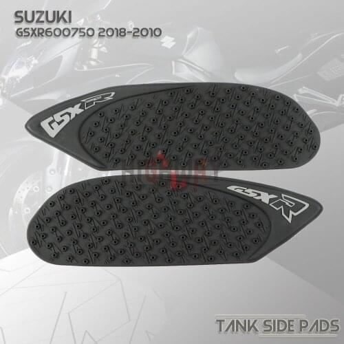 Protector Anti Slip Tank Pad Sticker Gas Knee Grip Traction Side Decal for Suzuki GSXR600 750 K8 2008-2010
