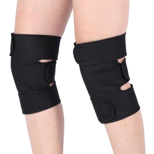 1Pair Self Heating Knee Pad Magnetic Therapy Kneepad Pain Relief Arthritis Brace Support Tourmaline Patella Knee Posture Correct