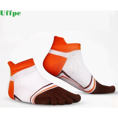 10pieces=5pairs=1lot Summer Mens Toe Socks Cotton Five Fingers Socks Casual with Toes Ankle Socks Absorbent Deodorant Ship sock