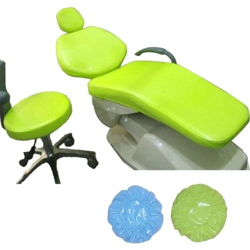 No Washing Dental PU Leather Unit Chair Seat Cover Chair Cover Elastic Waterproof Protective Case Dentist Chair Equipment
