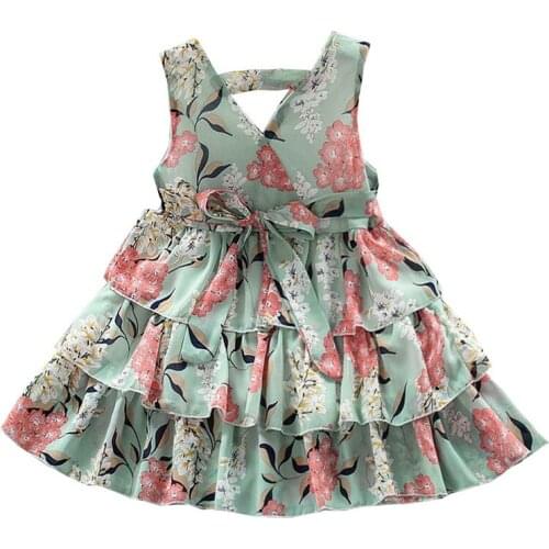 Girl Kids Spring Girls Dress 1-6 Years Princess Party Birthday New Year Gift Baby Girl Vestido Clothes Fashion Girl Outfits