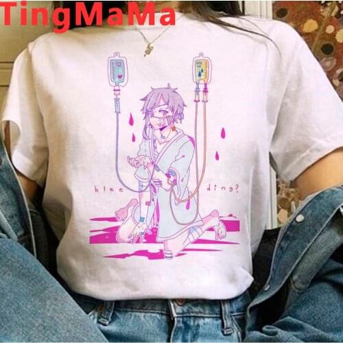 Japanese Anime Harajuku E-girls Punk tshirt female japanese couple harajuku kawaii aesthetic ulzzang t-shirt kawaii