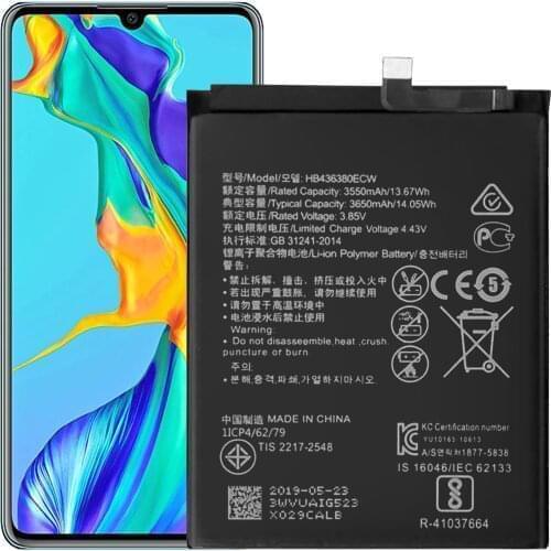 HB436380ECW Battery For Huawei P30 ELE-L04 Battery Replacement Repair Part