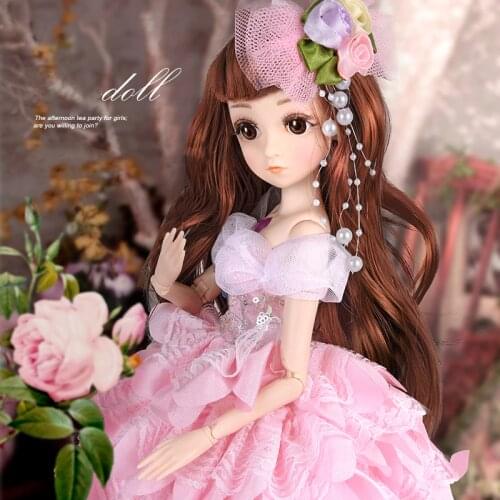 45cm Simulation Doll Girl Princess Toys For Girls Baby Reborn Dolls Childrens Toys 26 Joints Dolls Toy Girl