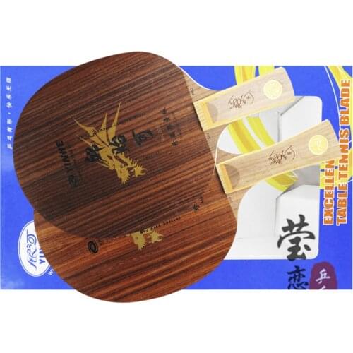 Origial Yinhe Q-PRO Qiu keyi limited table tennis blade rosewood racket fast attack loop pure wood racket ping pong game