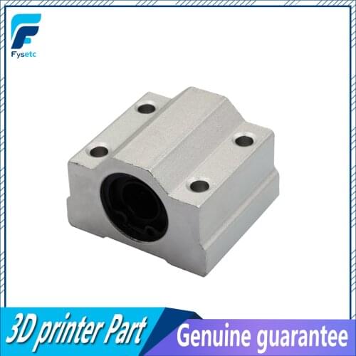 1pc SC8UU SCS8UU 8mm Linear Motion Ball Bearing Slide Block Bushing Linear Shaft for Prusa i3 DIY 3D Printer CNC Part
