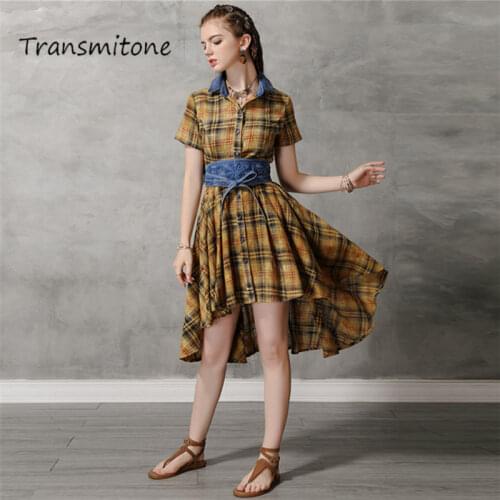 Желтые летние платья Transmitone China At AliExpress