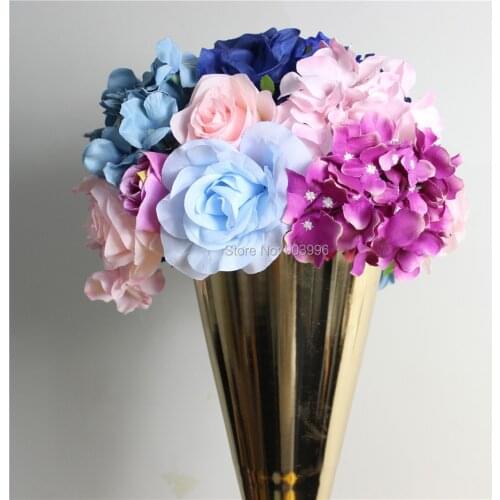 SPR 30cm 10pcs/lotwedding centerpiece wedding table decoration flowers Rose Pitaya Road lead flower (only the flowers)