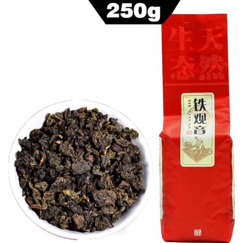 2021 Chinese Tea 250g Chinese Roast Tiguanin Tea Oolong Chinese Tea Ti Kuan Yin Weight Loss