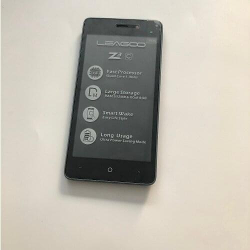 Used Repair Replacement Accessories LCD Display Screen + Touch Screen + Frame For Leagoo Z3C 4.5" 854x480 Mobile Phone