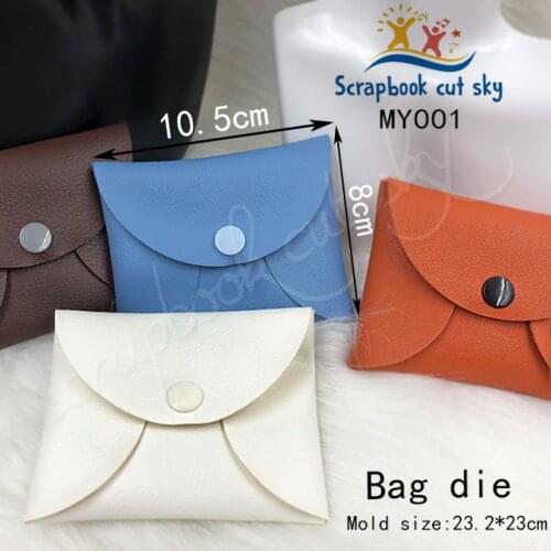 MY001 The new leather bag die cutting scrapbook wooden mold is suitable for most die-cutting machines