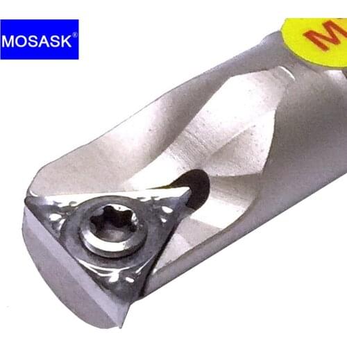 MOSASK H10K-STUPR11 Toolholders STUPR Cutter Boring Bar Shockproof High Speed Steel Internal Turning Cutting Tools
