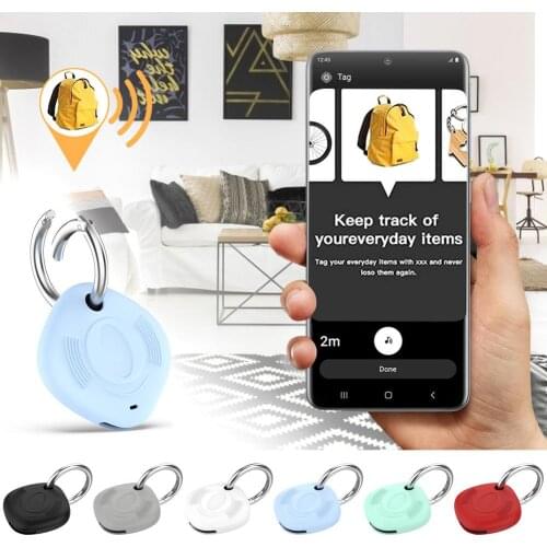 Soft Protective Case For Samsung Galaxy SmartTag Plus Silicone Shockproof Anti-lost Tracker Device Keychain Protector Cover Bag