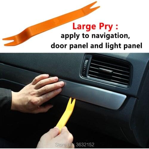 12PCS Car Radio Plastic Auto Dismantle Tools Kit Accessories Car Styling For Toyota corolla rav4 Yaris prius hilux avensis verso