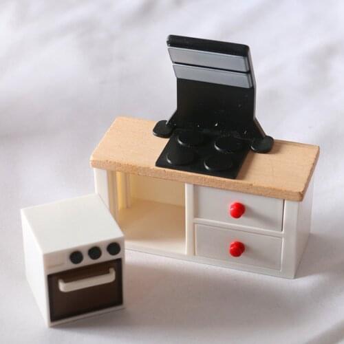 Modern Mini Cabinet Dishwasher Furniture Playset Dollhouse Furniture Accs