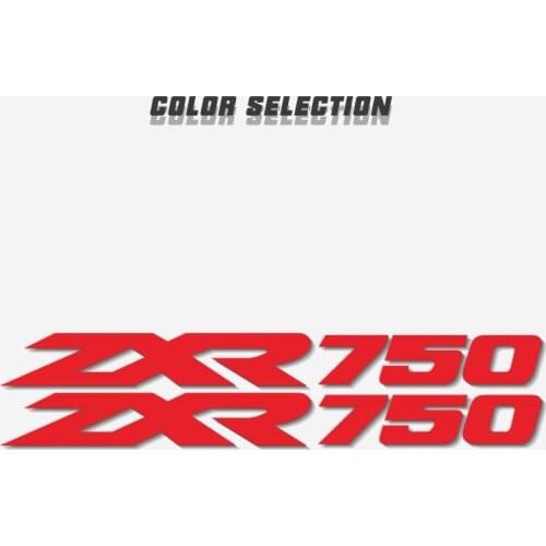 New motorcycle bicycle fuel tank sticker wheel helmet MOTO Fairing waterproof reflective logo for Kawasaki ZXR750 zxr 750