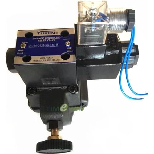 YUCI YUKEN overflow valve BSG-06-2B3B-A110-N1-52 high pressure solenoid valve