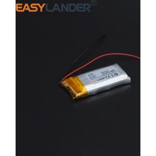 3.7V 300mAh 631637 Rechargeable li-Polymer Li-ion Battery For bluetooth headset mp3 MP4 speaker mouse recorder watch