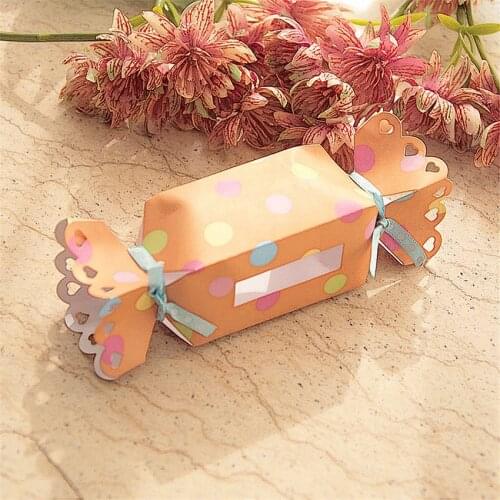 9x15cm Candy box Cutting dies metal crafts paper die-cutting /DIY embossing Easter and New Year Scrapbooking