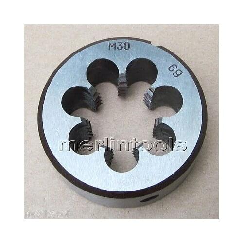 30mm x .75 Right hand Thread Die M30 x 0.75mm Pitch