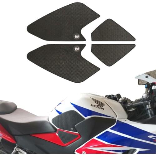 Snake Skin Motorcycle Tank Traction Pad Anti Slip Sticker Gas Knee Grip Protector For Honda CB300F CBR300R 2015 to 2020
