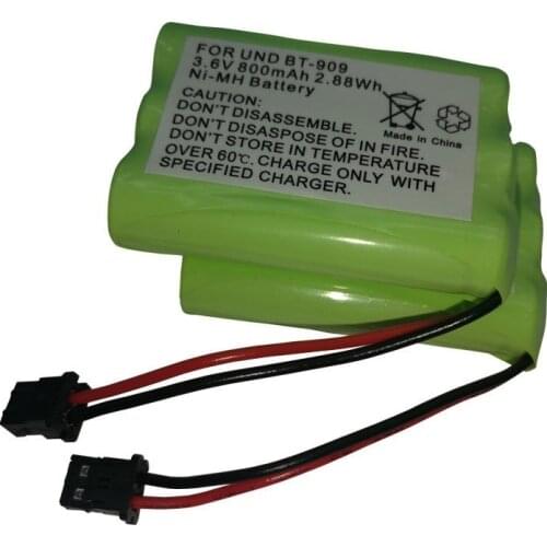 1Pcs/2Pcs/3Pcs/5Pcs rechargeable cordless phone battery for uniden BT-909 BT909 3 * AAA ni-mh 800mAh 3.6V rechargeable batteries