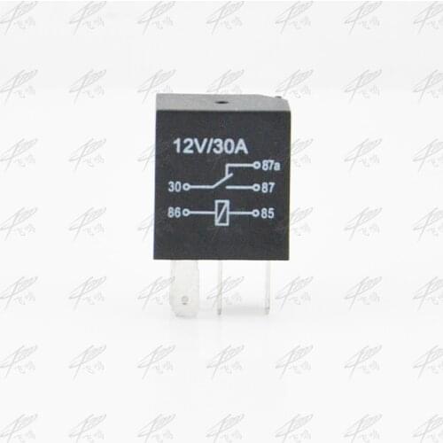 Free Shipping 1pc automotive relay 12V 30A 5 pin feet conversion waterproof relay