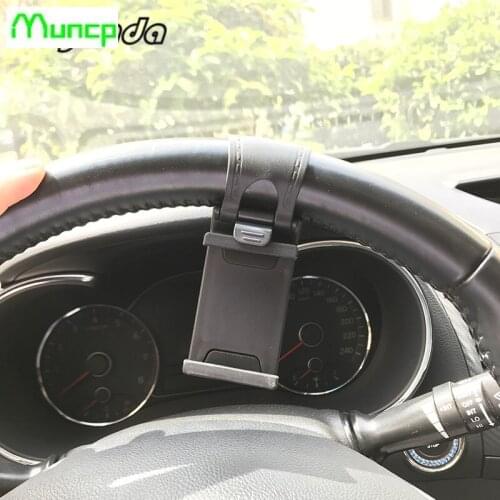 Car Steering Wheel Mount Holder Car Mount Bracket Rubber Band For Dodge Journey JUVC/Charger/DURANGO/CBLIBER/SXT/DART