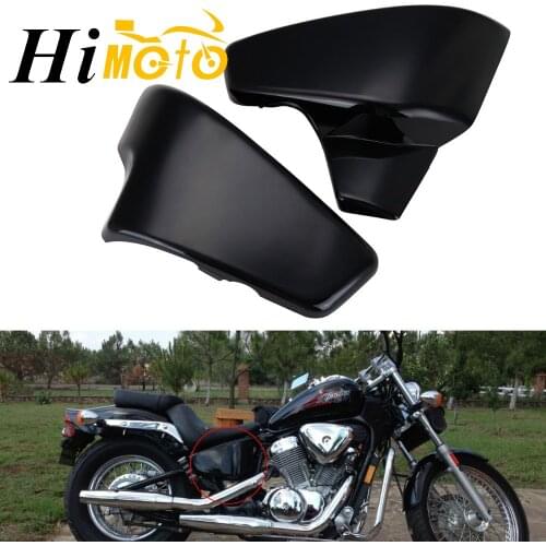 Motorcycle Battery Side Cover Fairing Guard For Honda Shadow VT600C VT600CD VLX600 Deluxe Steed 400 1999-2007 00 01 02 03 04 05