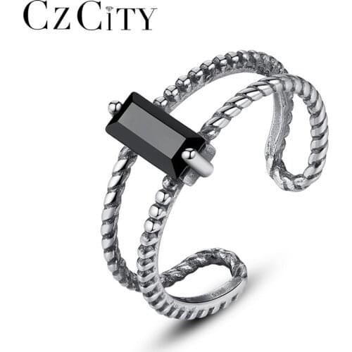 Кольца с фианитами для женщин CZCITY China At AliExpress