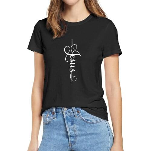 100% Cotton Jesus Cross Letter Print Christian Pray Faith Men Women Cotton Tshirt Gift soft Top tee Unisex Christian T Shirt
