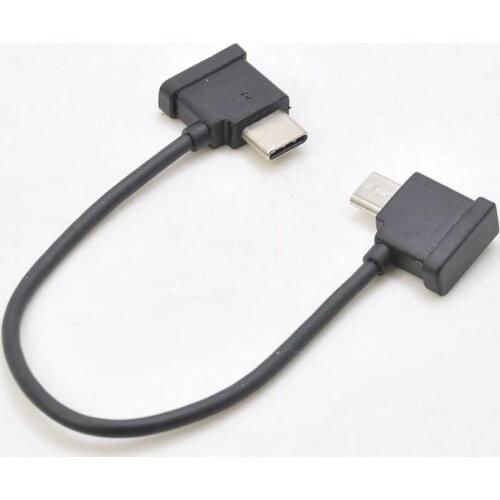 FOR Mavic Air 2 16cm OTG Data Cable for DJI Mavic Air 2 Cable type-C Micro-USB Adapter Tablet Phone Transmission Wire