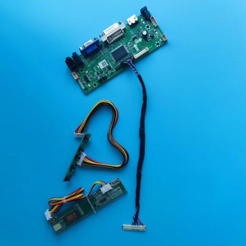 Kit for HSD150PX14-A00/A07 1 lamps LVDS VGA Signal 15" 1024X768 Display Controller board Panel Screen Driver 30pin DVI