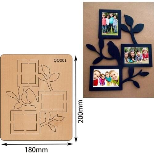 New 2021 Knife Die Cut DIY Wood Mold Scrapbooking Decorative Mould Template Suitable For Sizzix Big Shot Machines