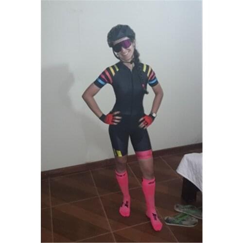 New suboman Team cycling Triathlon 2021 Suit Womens Cycling Jersey One Piece Jumpsuit Long Sleeve Suit Tights Running Swimwear