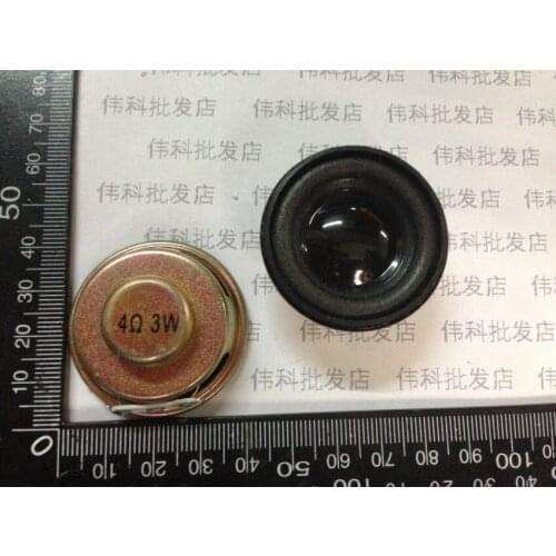 New Mini amplifier Round sound speaker 4 ohms 3 watt 4R 3W speaker diameter 40mm 4cm thick 19.2mm Loudspeaker