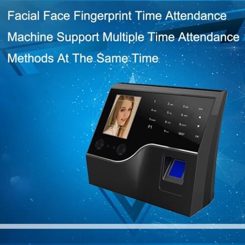Face Facial Recognition Fingerprint TCP IP Time Attendance System Access Control Clock Recorder Employee Digital Reader Machine