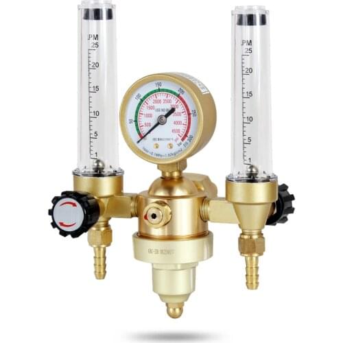 ANDELI Welding Gas Meter OBC-328 Argon Pressure Flow Regulator for TIG Welding Machine Argon Pressure Reducer