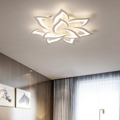 Modern Led Ceiling Chandelier For Living Room Bedroom Study Home Chandelier Nordic Decor Led Ceiling Chandelier Lighting Fixture